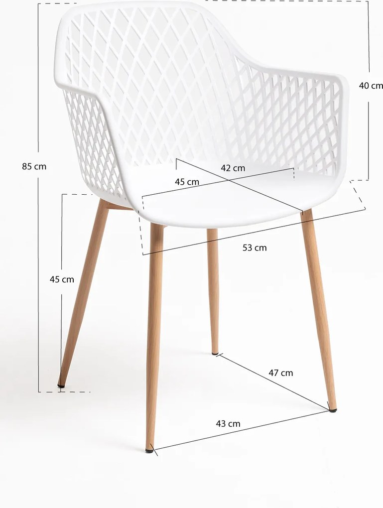 Zestaw 2 Krzese Tyva