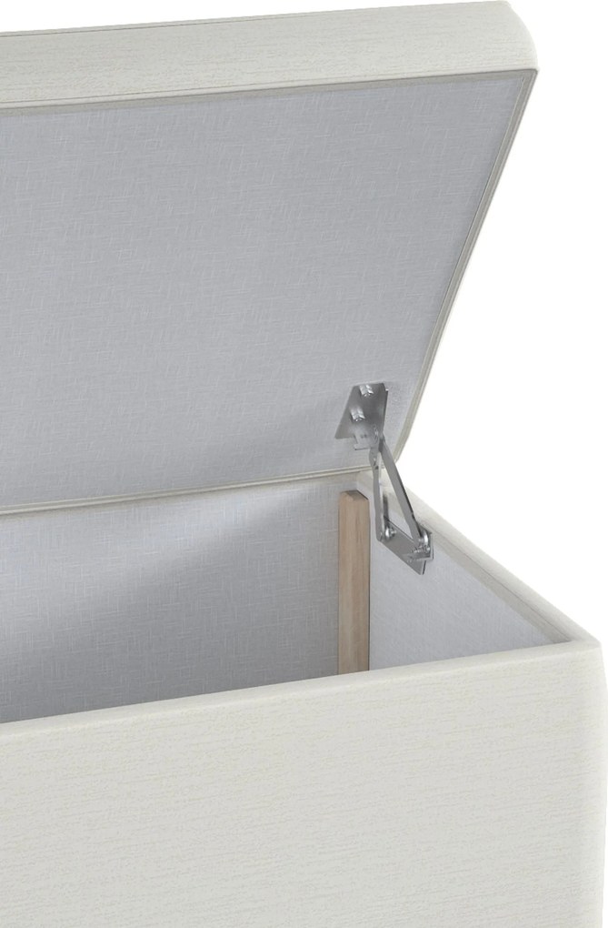 Skrzynia tapicerowana kolor szary tkanina połyskliwa, strukturalna, welwetowa