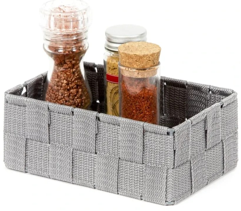 Compactor Organizer do przechowywania do szuflady M TEX, 18 x 12 x 7 cm, szary, M