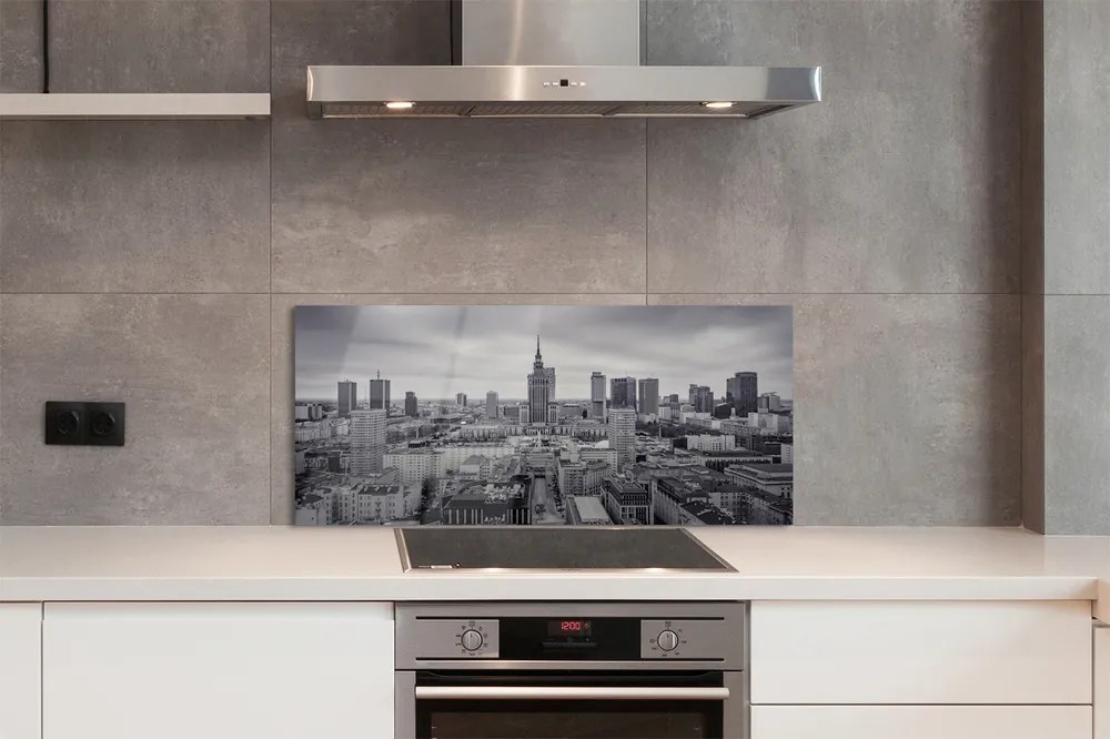 Szkło do Kuchni na Ścianę Biznesowe Serce Warszawy