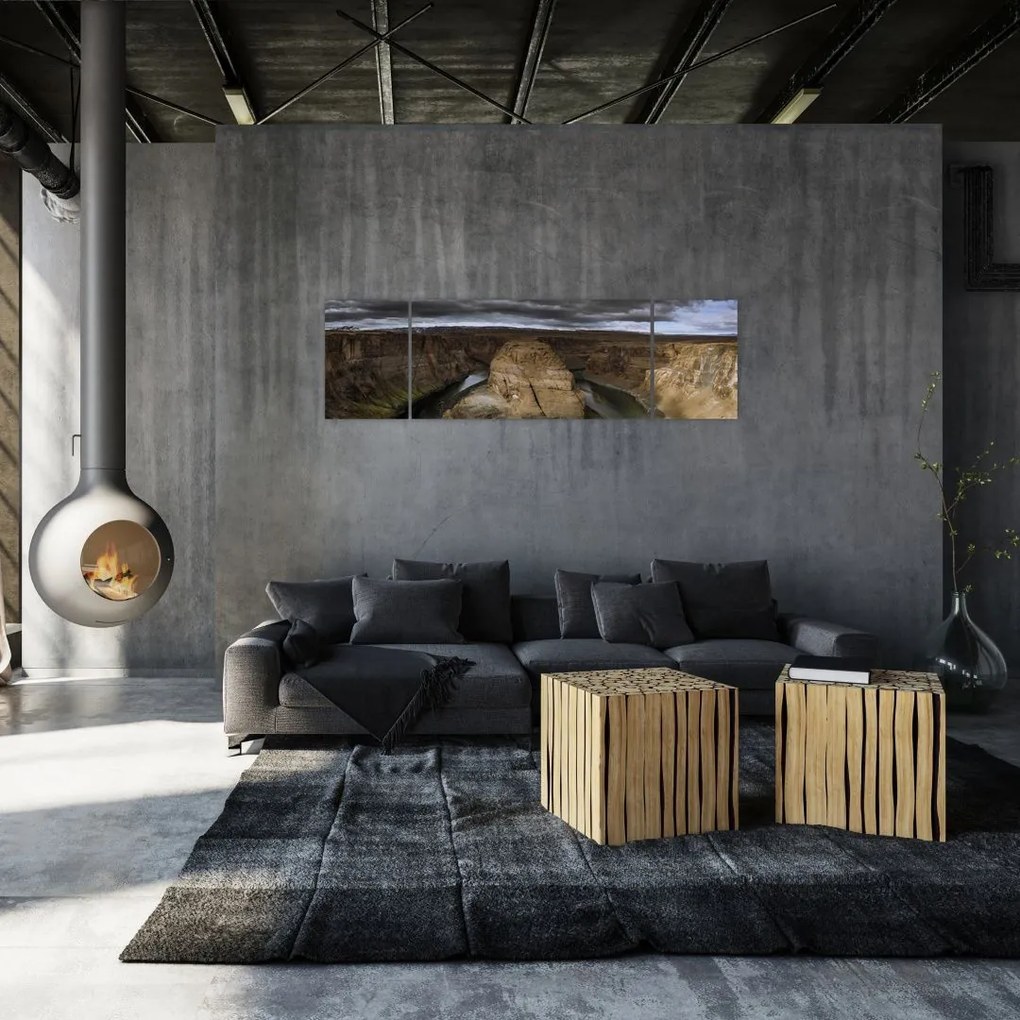 Obraz kanionu (170x50 cm)
