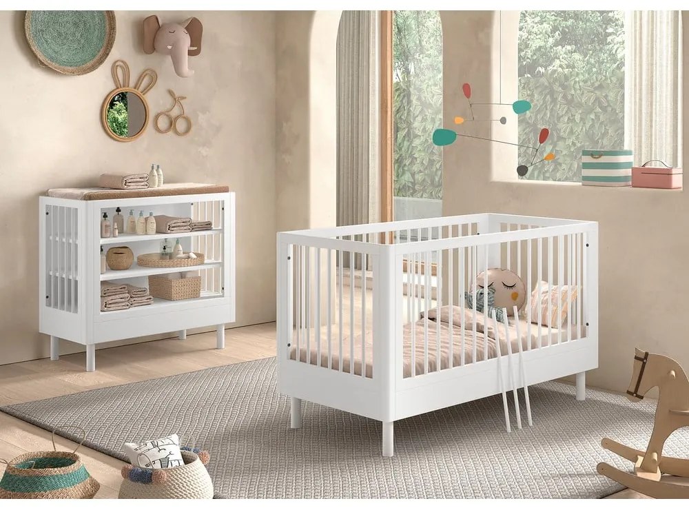 Zestaw mebli dla dzieci z litego drewna bukowego 2 szt. Forrest – Vipack