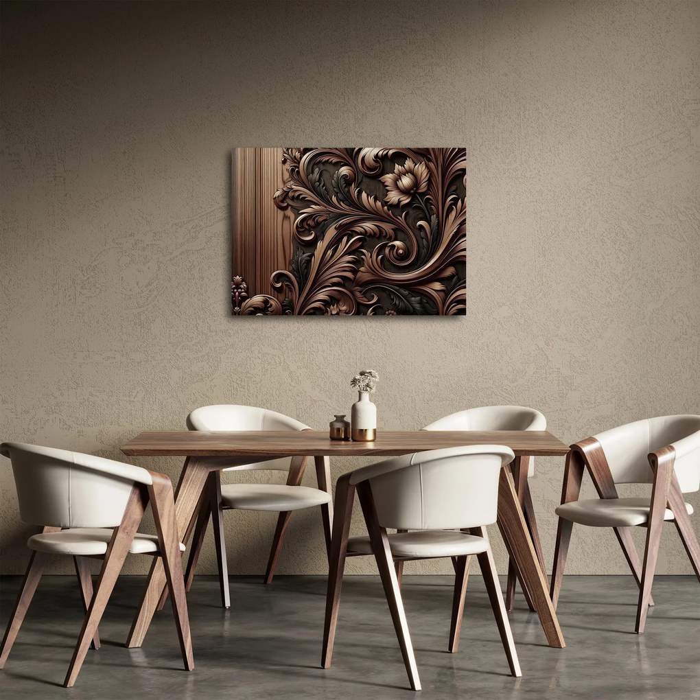 Obraz - Wzór z drewna (70x50 cm)