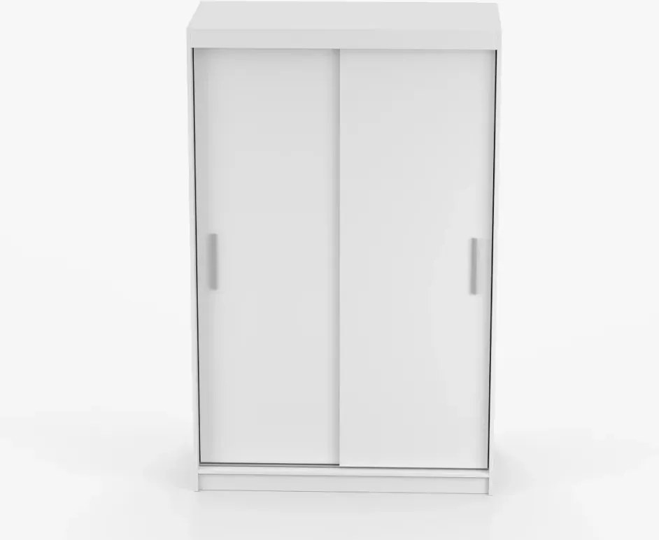 Szafa przesuwna Nerina 04 – nowoczesna i pojemna szafa z drzwiami przesuwnymi, jeden wymiar, 6 kolorów do wyboru