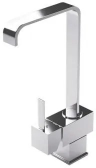 Bateria umywalkowa wysoka srebrna PARIS silver