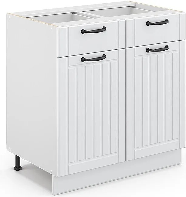 Szafka dolna do kuchni biały domek wiejski 80x51.6x82 fame-line