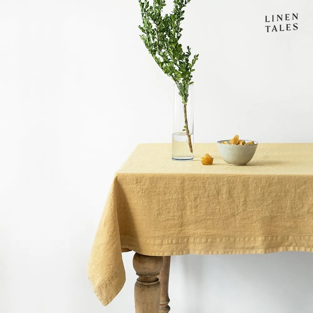 Lniany obrus 140x140 cm – Linen Tales