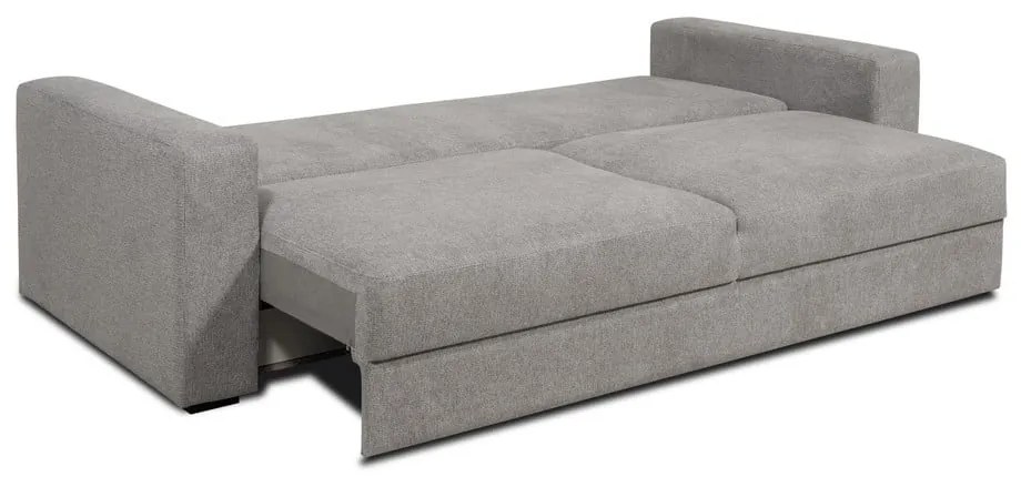 Szara sofa rozkładana 238 cm Resmo – Scandic