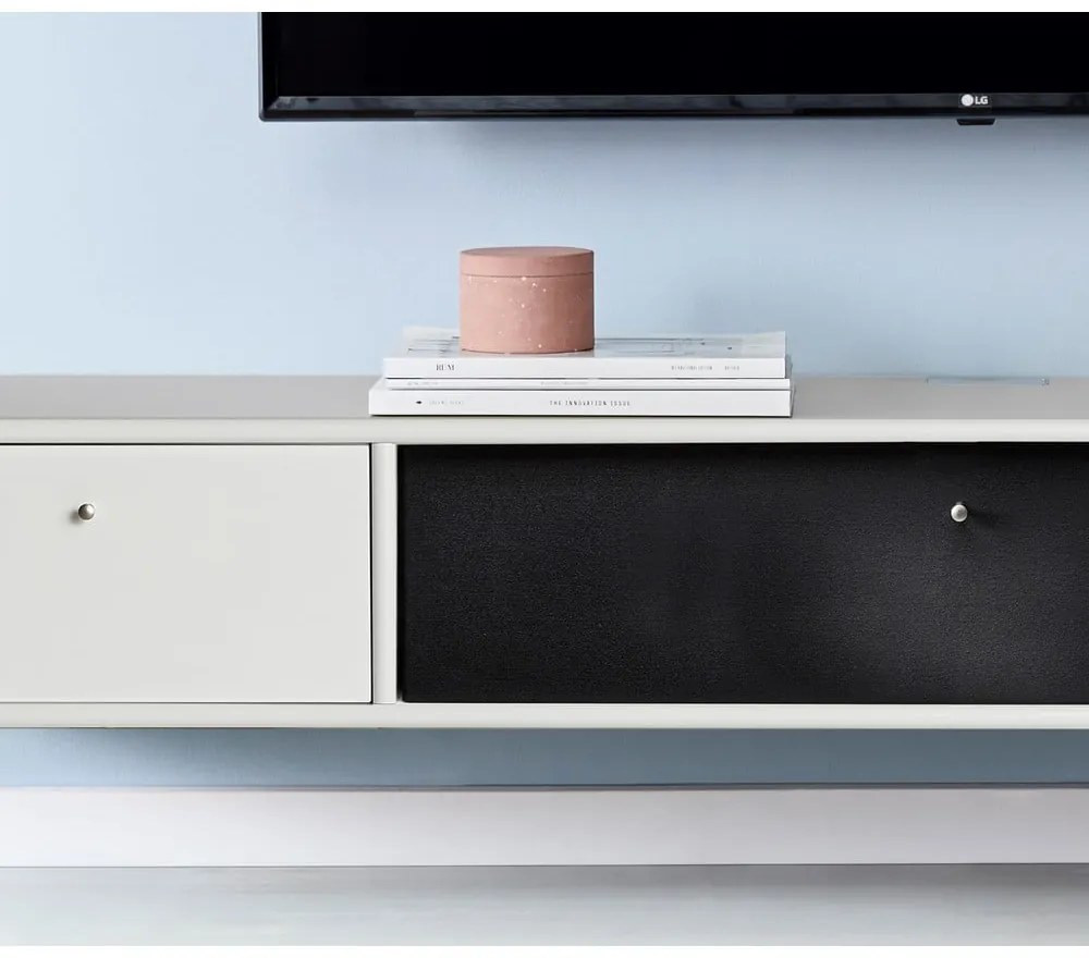 Biała szafka pod TV Mistral 035