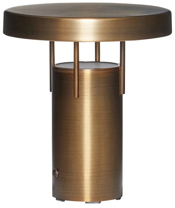 Lampa stołowa LED ze ściemniaczem w kolorze brązu (wysokość 20 cm) BringMe – Hübsch