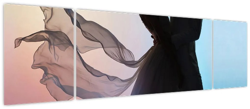 Obraz - Tańcząca para (170x50 cm)