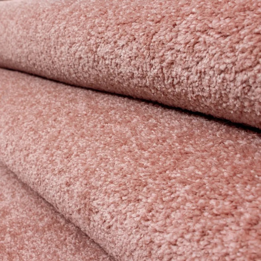Różowy okrągły dywan ø 200 cm Ata – Ayyildiz Carpets