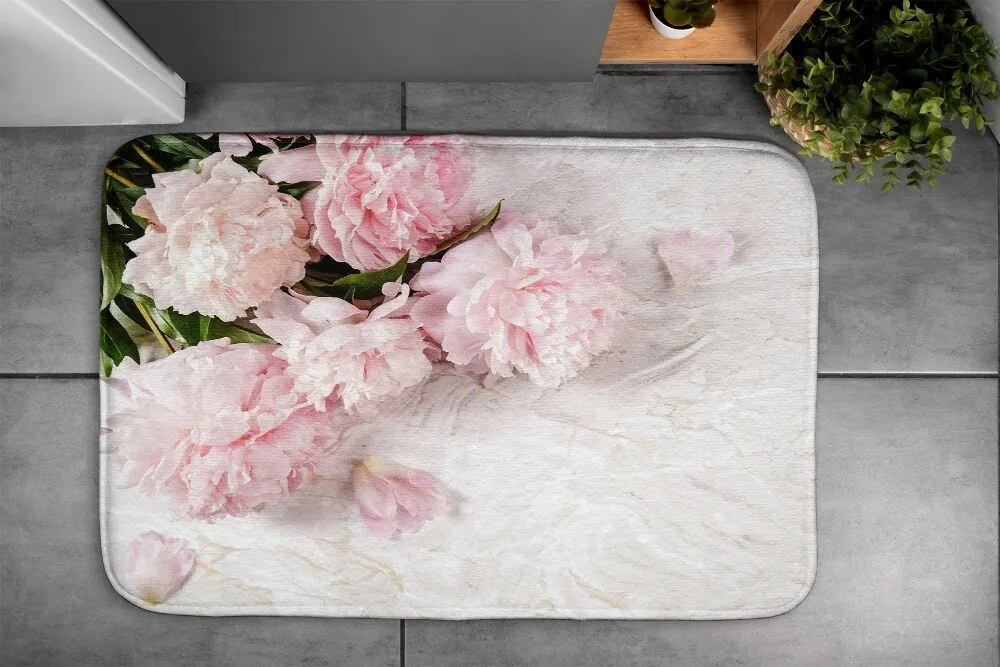 Dywanik łazienkowy Dywanik łazienkowy Kwiaty Goździki