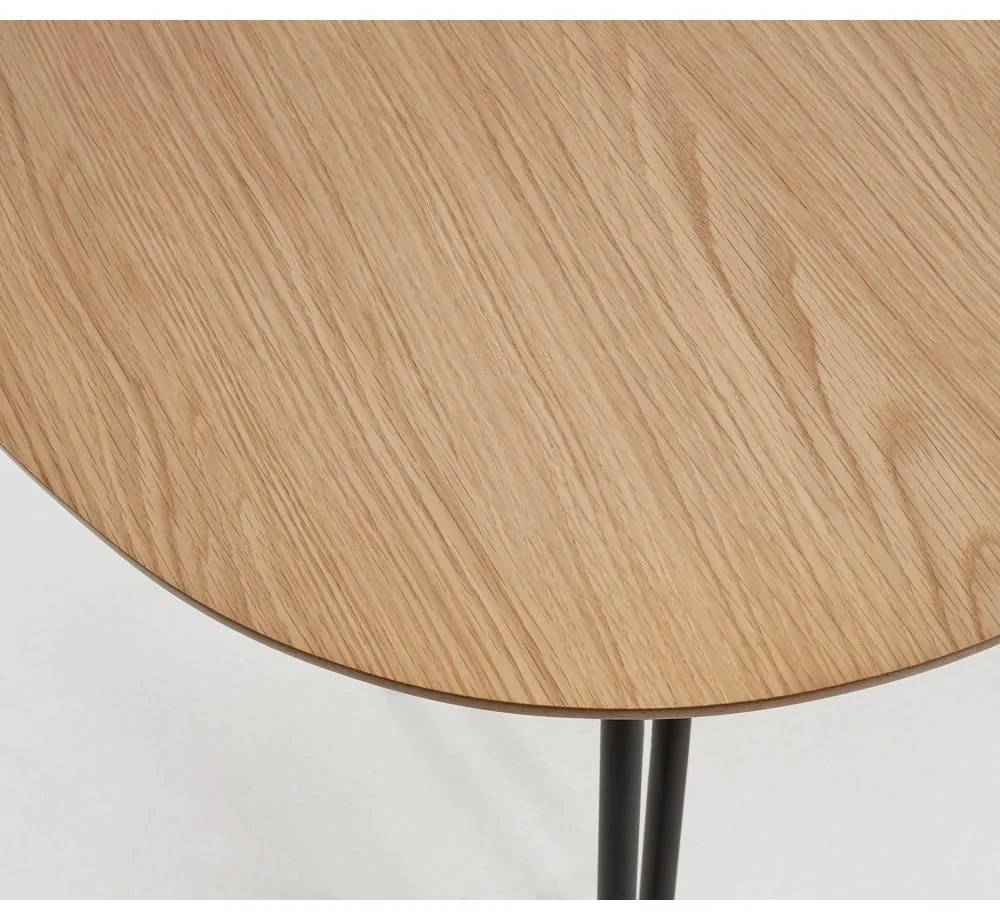 Rozkładany stół w dekorze dębu 100x170 cm Novac – Kave Home