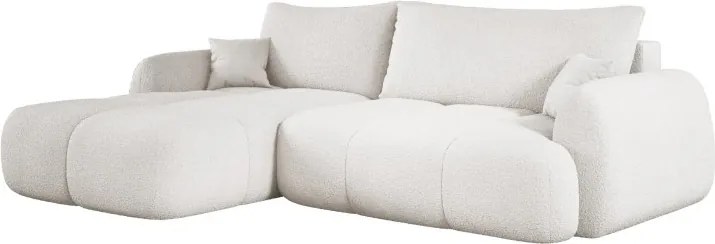 Narożnik COCO z funkcją spania poduszkami i pojemnikiem Now Or Never 01 DOMOHOME