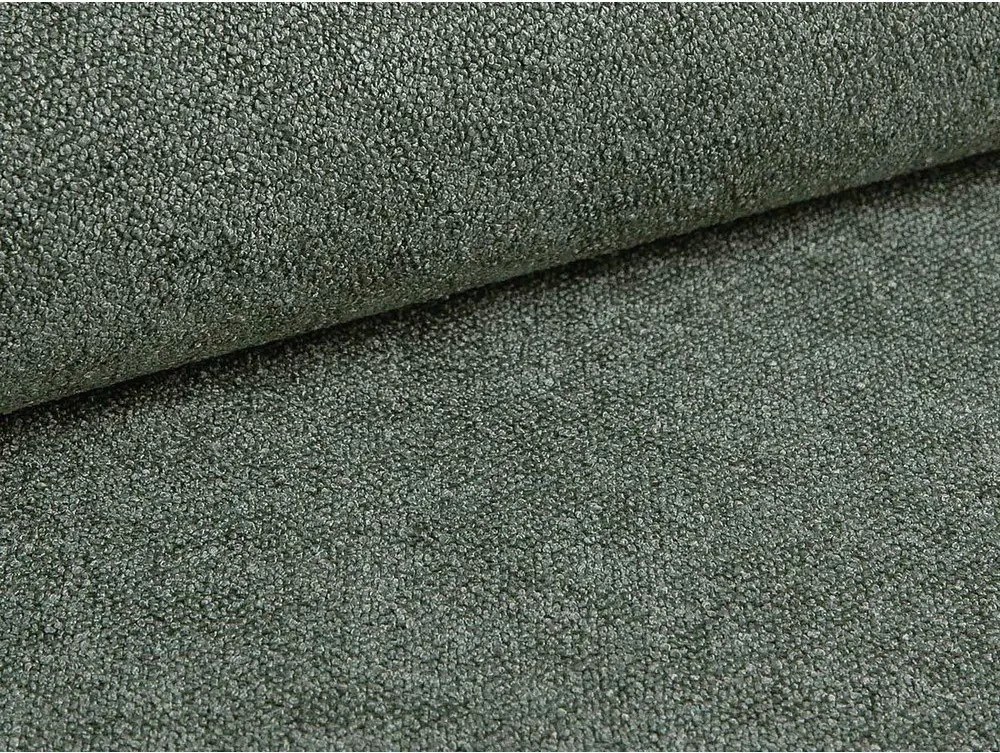 Miętowe tapicerowane łóżko dwuosobowe ze schowkiem i stelażem 140x200 cm Eric – Micadoni