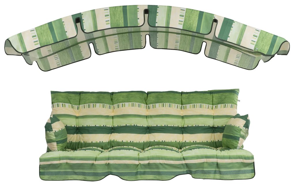 Poduszki na huśtawkę 170 cm  z daszkiem Ravenna C020-12BB PATIO