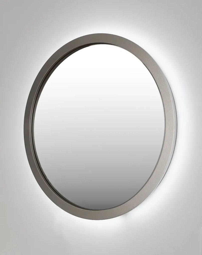 Lustro łazienkowe ZIRCON STANDARD 80 z oświetleniem LED BALTICA DESIGN