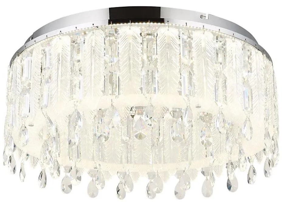 Globo 67176-58D - LED lampa sufitowa KLUNKA 58W/230V 2700-6000K, średnica 58,5 cm +pilot