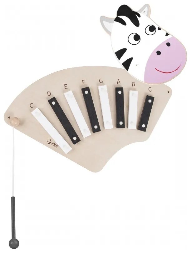 Classic world edu muzyczna tablica ścienna zebra