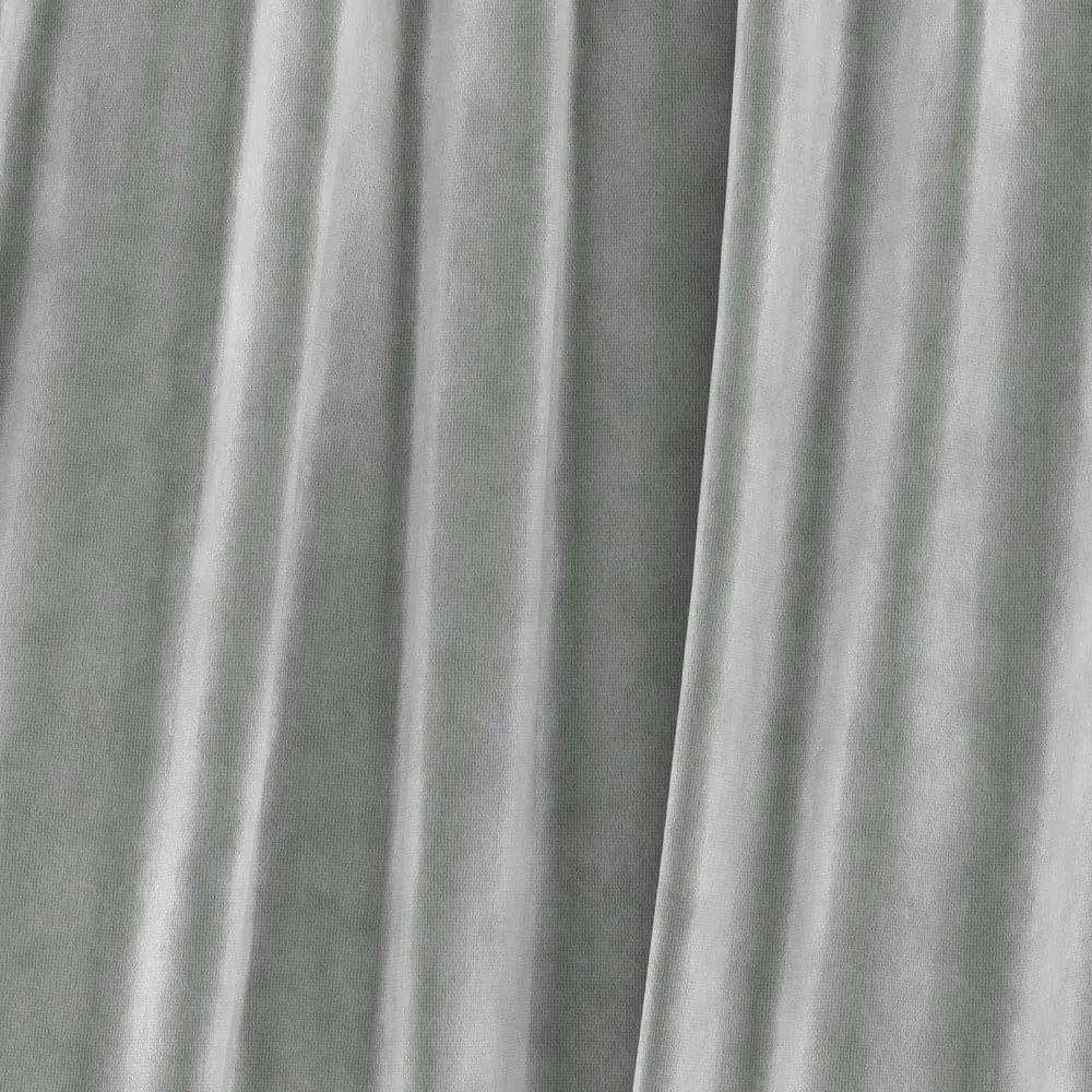 Jasnoszare łóżko kontynentalne ze schowkiem 160x200 cm Ava – Maison de Rêve