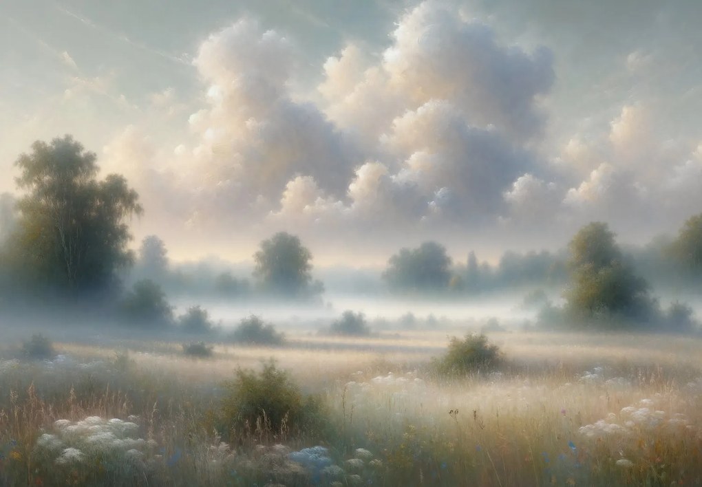Fototapeta - Malarstwo krajobrazu (196x136 cm)