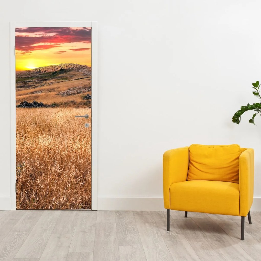 Fototapeta na drzwi - Pole (95x205cm)