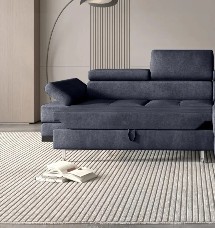 Narożnik EMPORIO L z funkcją spania WERSAL