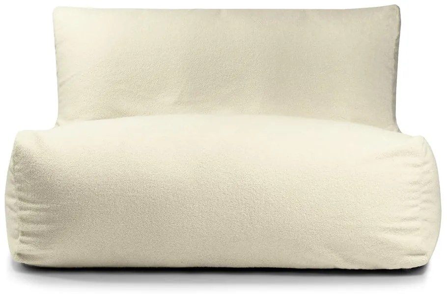 Kremowy worek do siedzenia z materiału bouclé Sofa Seat Lounge – SLOWDOWN