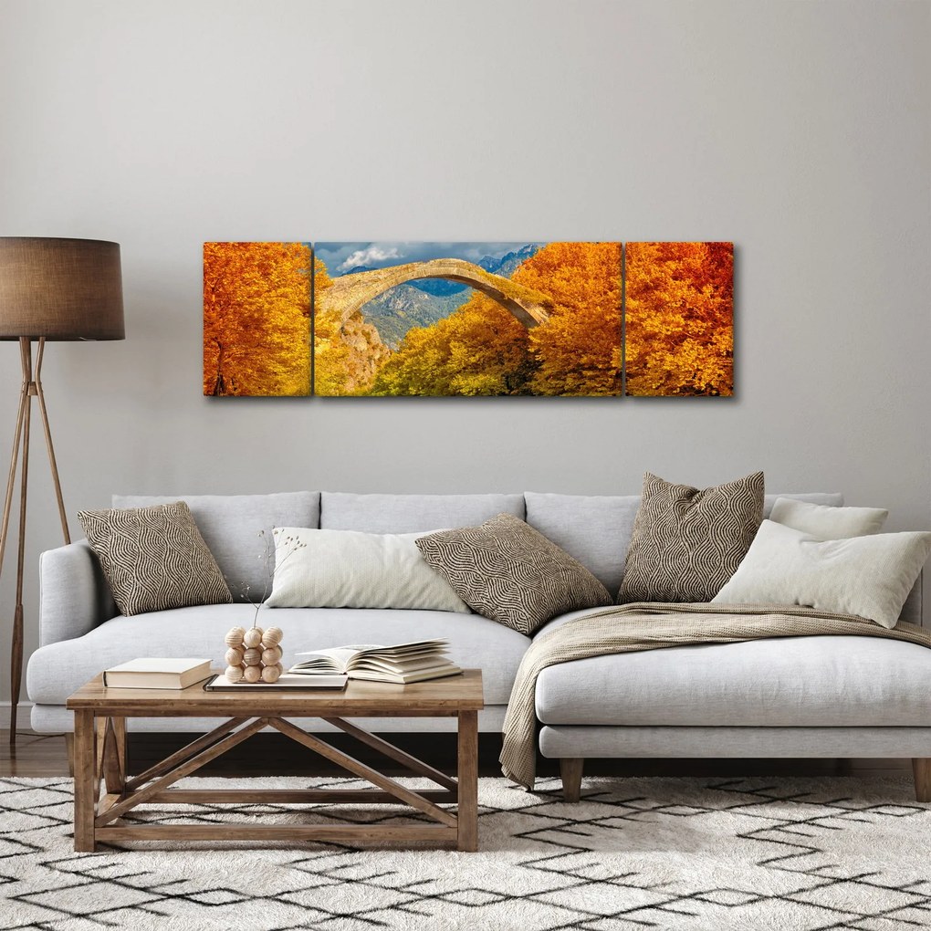 Obraz - Most Konitsa (170x50 cm)