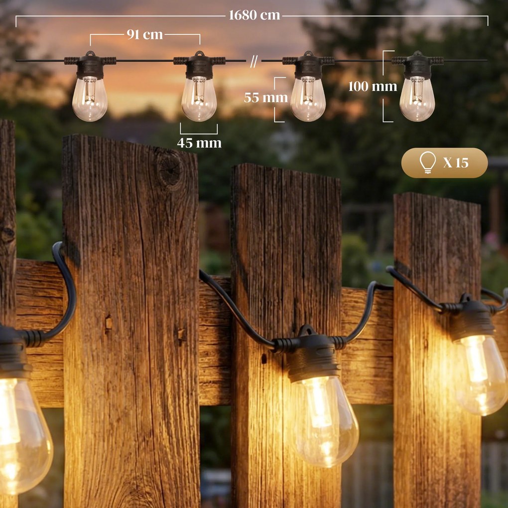 HOMCOM Kurtyna Świetlna RGBW, IP44 Wodoodporna, Dekoracja na Wnętrza i Na Zewnątrz | Aosom PL