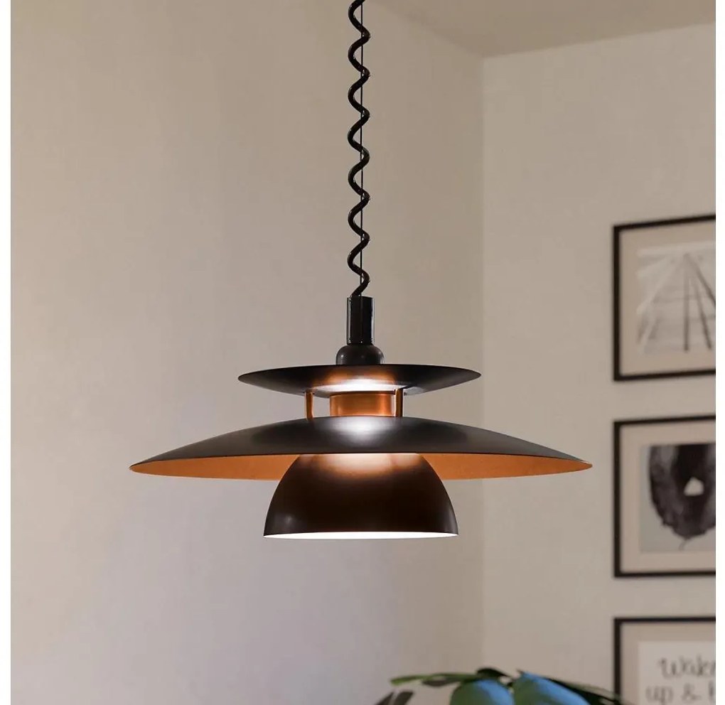 Eglo 31666 - Lampa sufitowa BRENDA 1xE27/60W/230V z regulacją wysokości