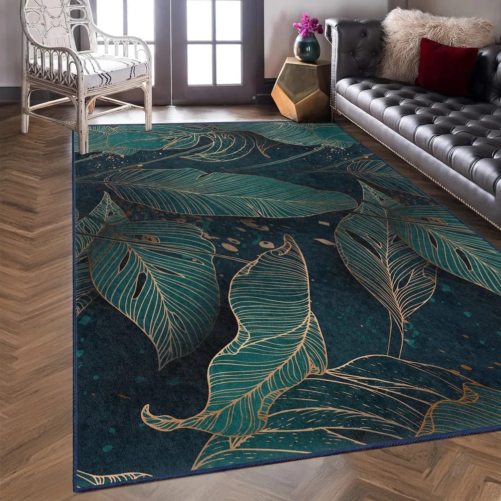 Morski dywan odpowiedni do prania 160x230 cm Midnight Jungle – Mila Home