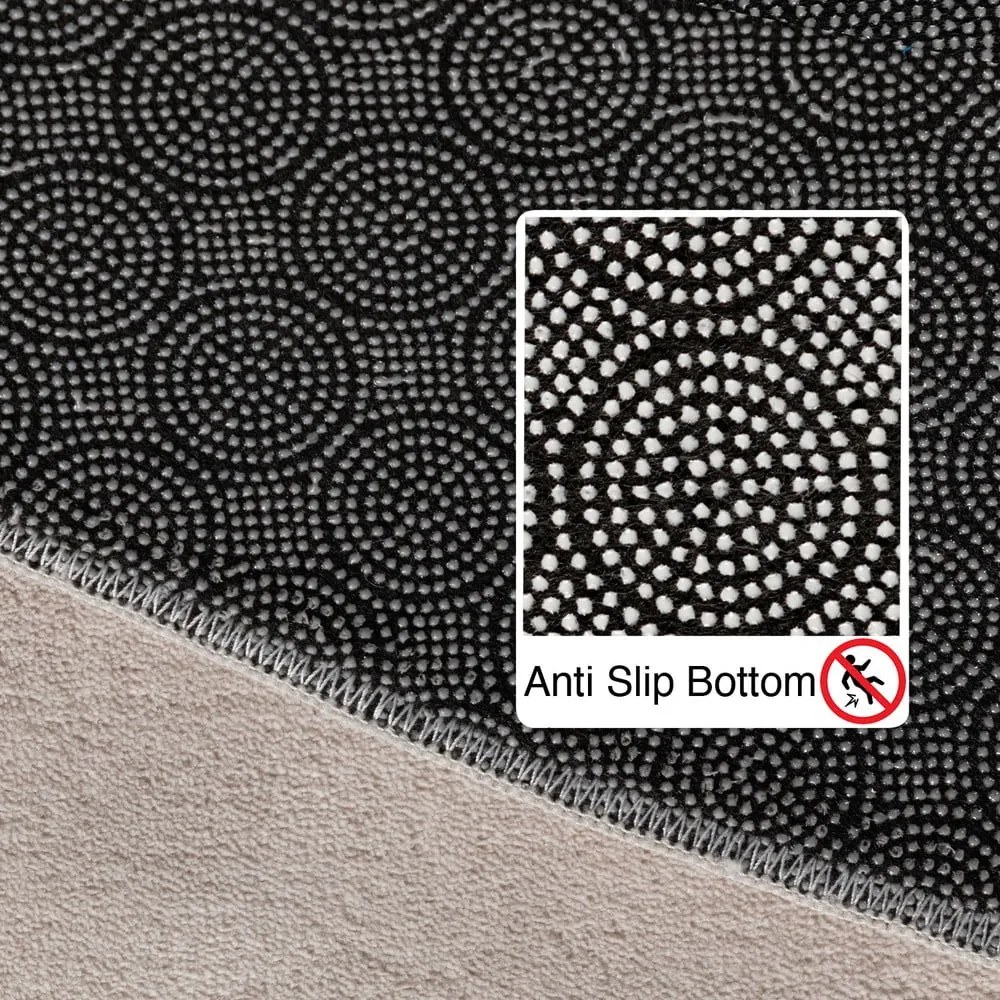 Kremowy okrągły dywan odpowiedni do prania ø 160 cm Sky – Ayyildiz Carpets