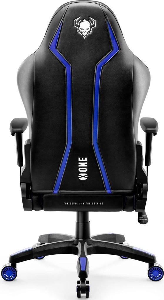 Fotel gamingowy Diablo X-One 2.0 Normal Size czarno-niebieski
