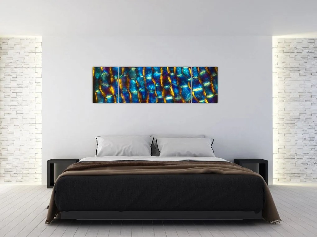 Obraz - Ściana komórkowa (170x50 cm)