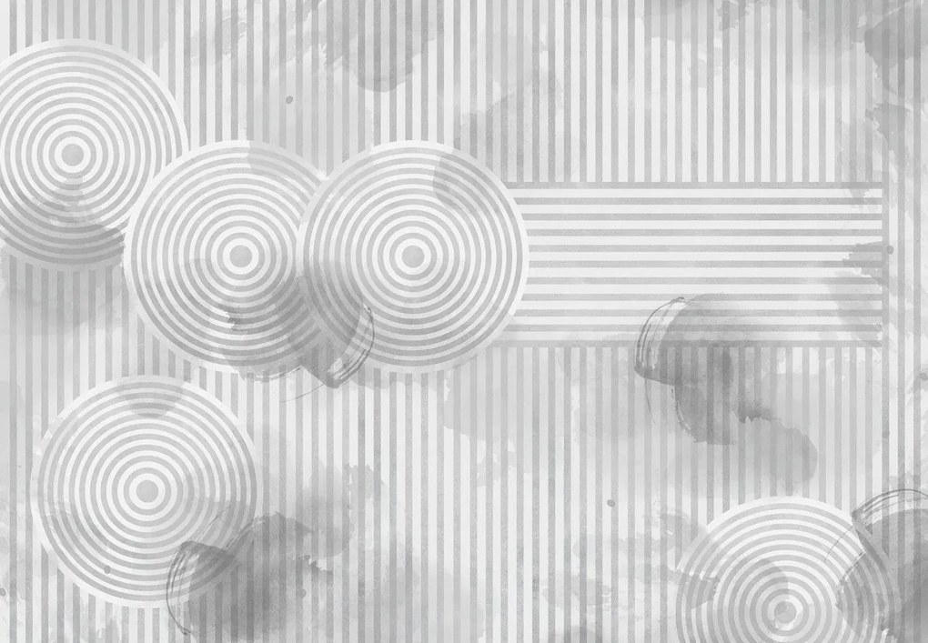 Fototapeta - Beton z kołami (196x136 cm)
