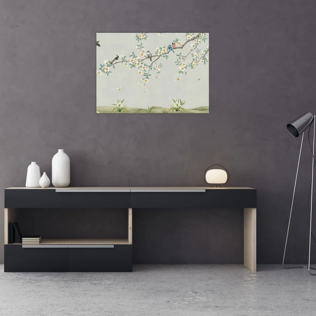 Obraz - Ptasie gniazdo (70x50 cm)