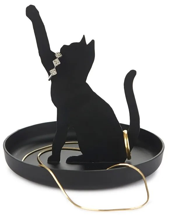 Metalowy talerzyk na biżuterię Feline – Balvi