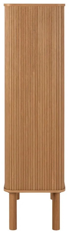 Szafka w dekorze dębu z drzwiami przesuwnymi 80x145 cm Langley – Actona