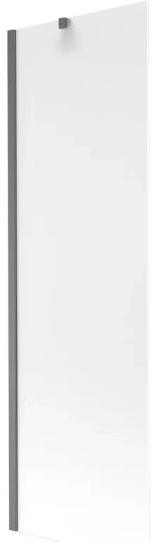 Mexen Next parawan nawannowy 1-skrzydłowy 60 x 150 cm, szron, gun gray szczotkowany - 895-060-000-00-30-66