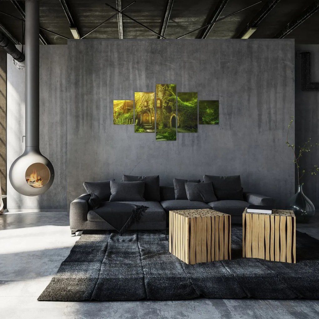 Obraz - Bajkowy las (125x70 cm)