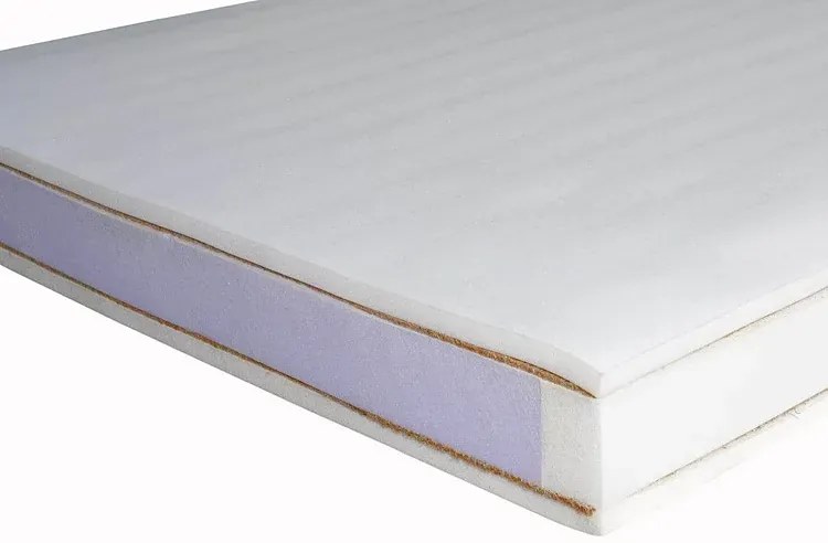 Twardy piankowo-kieszeniowo materac z kokosem 90x200 P2-C01