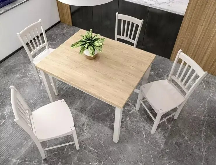 Stół kuchenny ADAM 90x65 cm dąb cremona torro/ kaszmir SIGNAL
