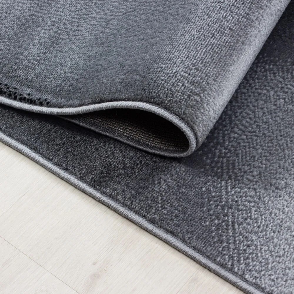 Ciemnoszary chodnik 80x300 cm Plus – Ayyildiz Carpets