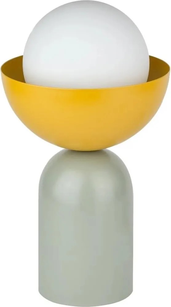 Osram - Lampa stołowa DECOR BOWL 1xE14/25W/230V zielona/żółta