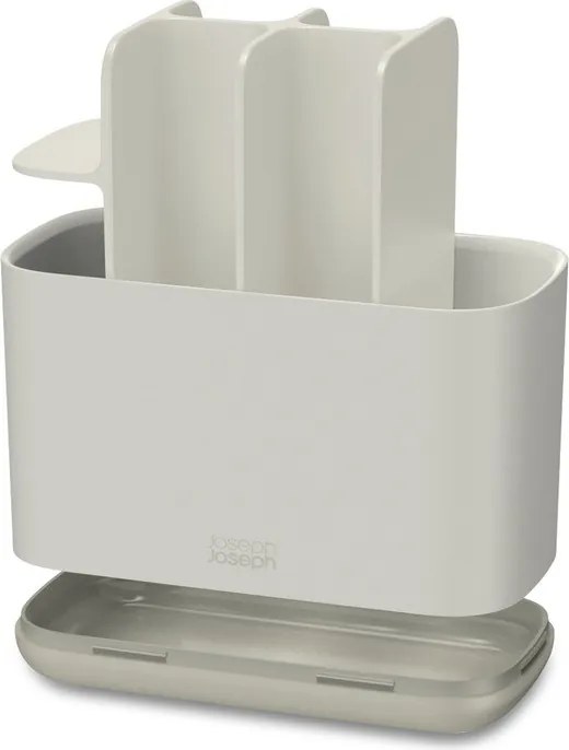 Beżowy plastikowy stojak na szczoteczki do zębów EasyStore – Joseph Joseph
