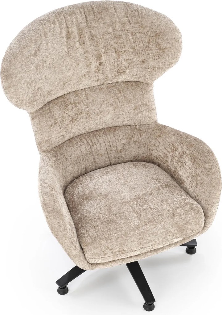 Obrotowy fotel do salonu Franco Halmar