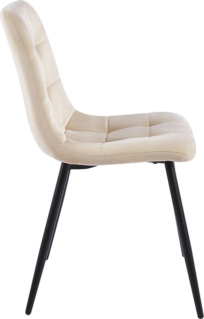 Pack 4 Krzesa Stuhl Aksamitne