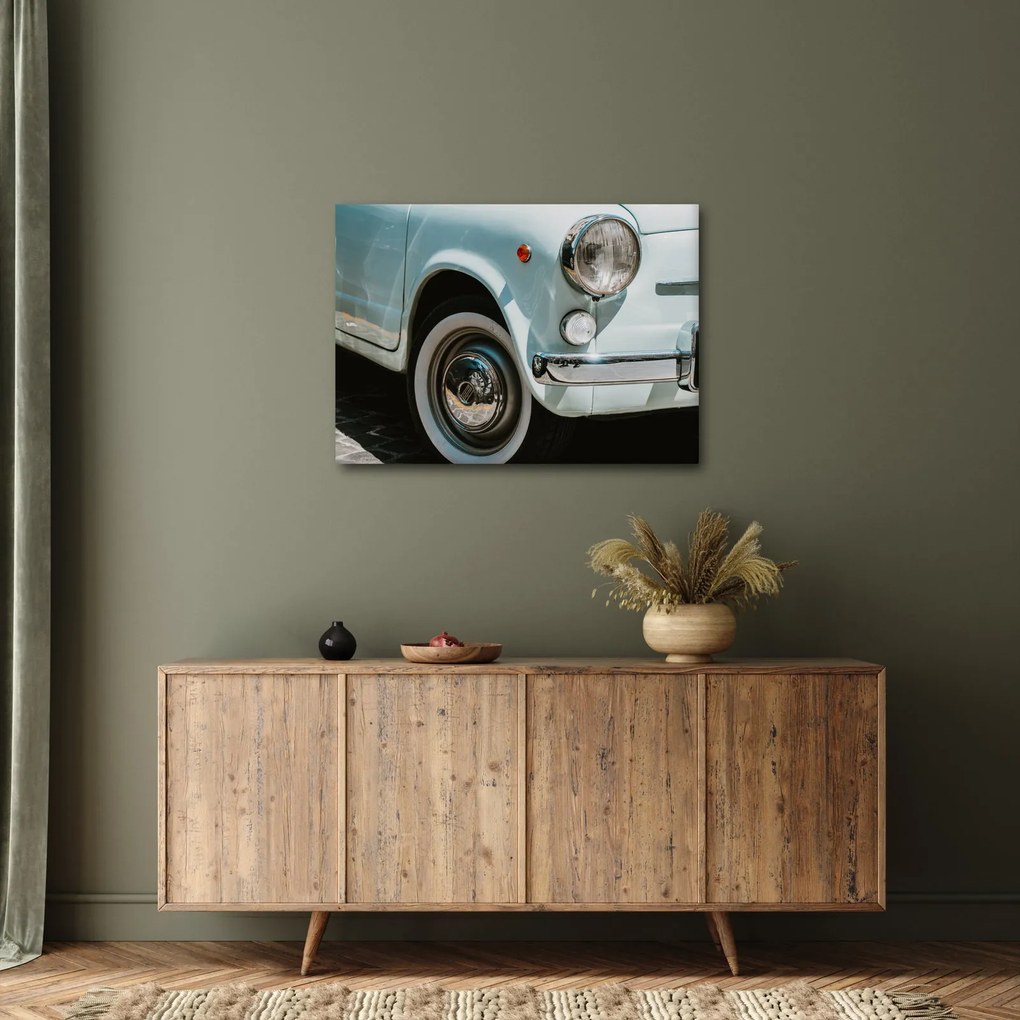 Obraz - Fiat retro samochód (70x50 cm)